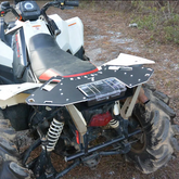 Polaris Scrambler 850 1000 Rear Rack w/ Storage Case 2013+